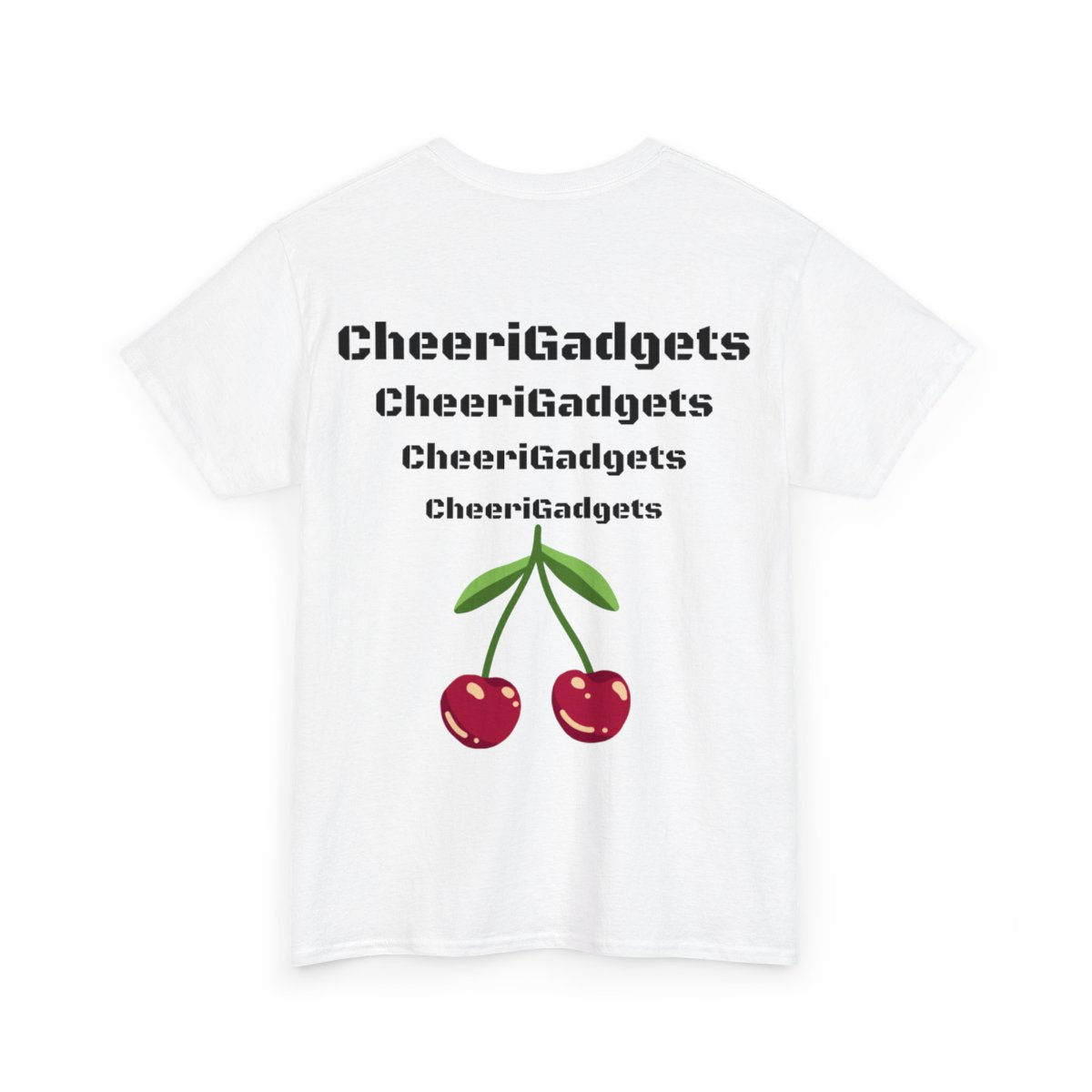 CheeriGadgets Cherry-Lips Woman White T-Shirt